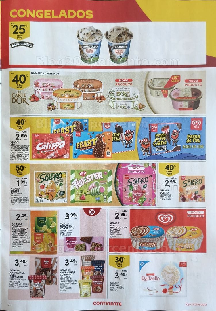 Antevisão Folheto CONTINENTE Promoções de 7 a 13 julho